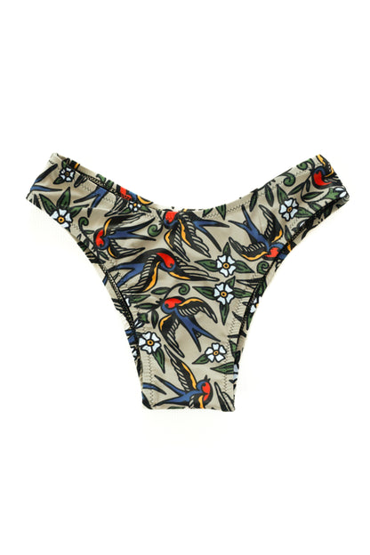 Blue Bird High-Rise Bikini Bottom