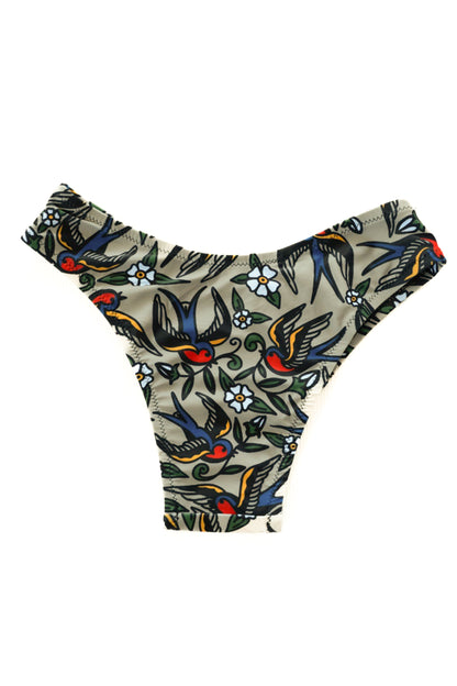 Blue Bird High-Rise Bikini Bottom