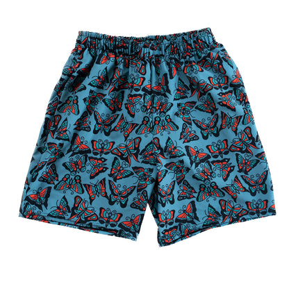 Butterfly Swim Trunks (Blue Edition)