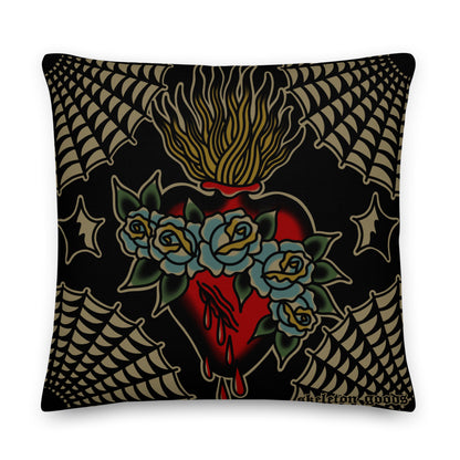 Sacred Heart Throw Pillow Case