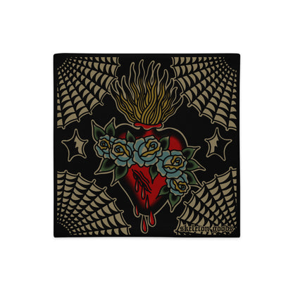 Sacred Heart Throw Pillow Case