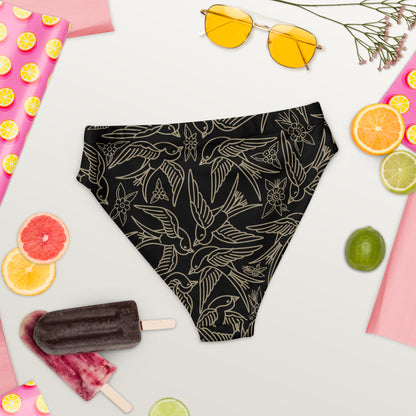 Free Bird Recycled high-waisted bikini bottom