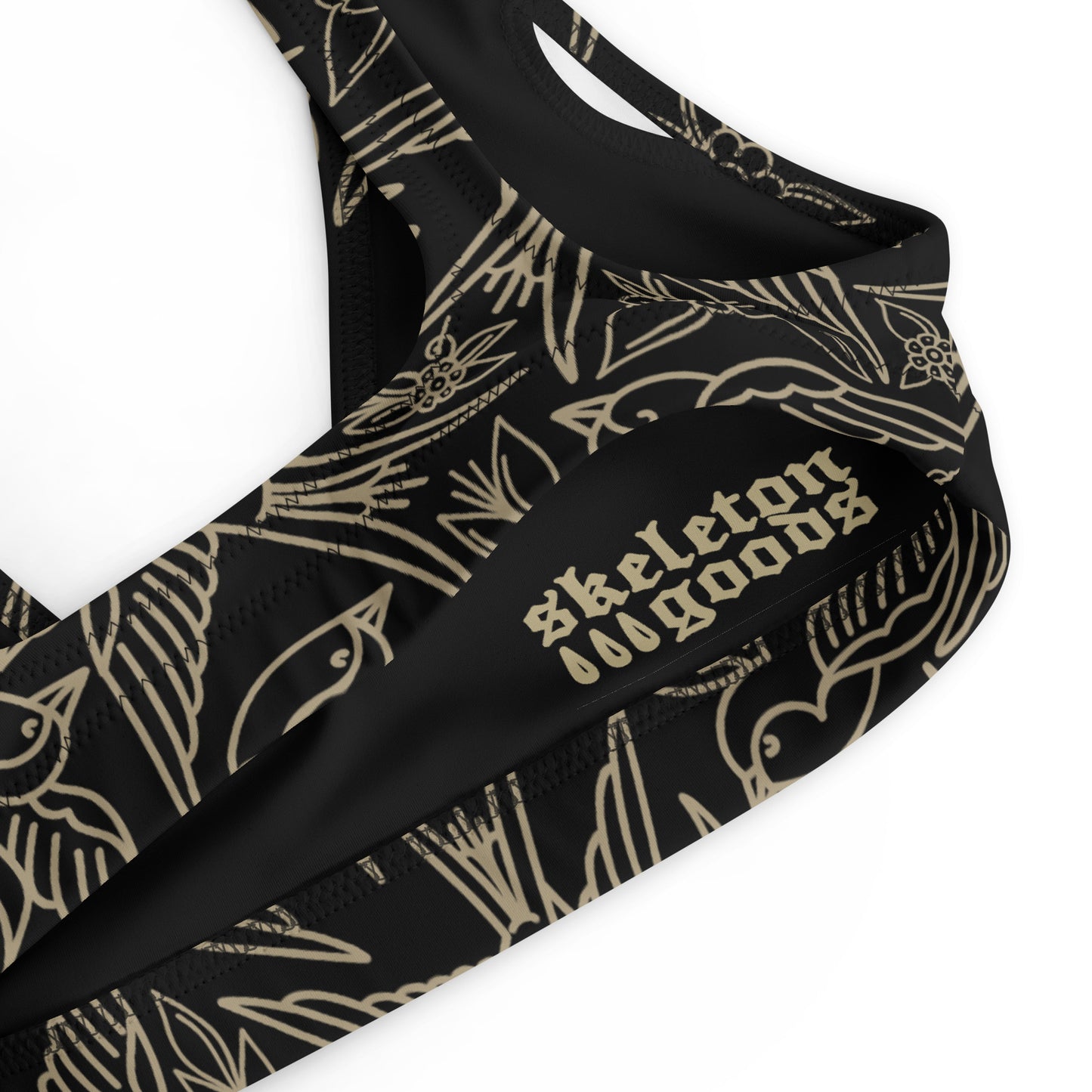 Free Bird Recycled padded bikini top