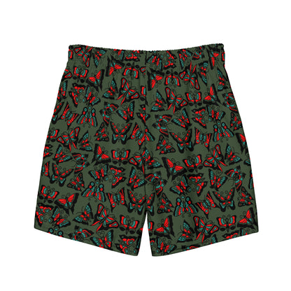 Butterfly Swim Trunks (Green Edition)