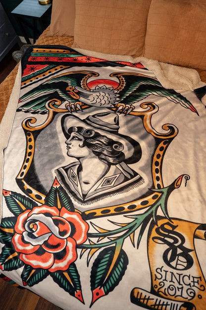 The Shield Sherpa Blanket