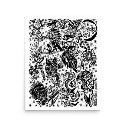 Black & White Pork Chop Sheet Vol. 2
