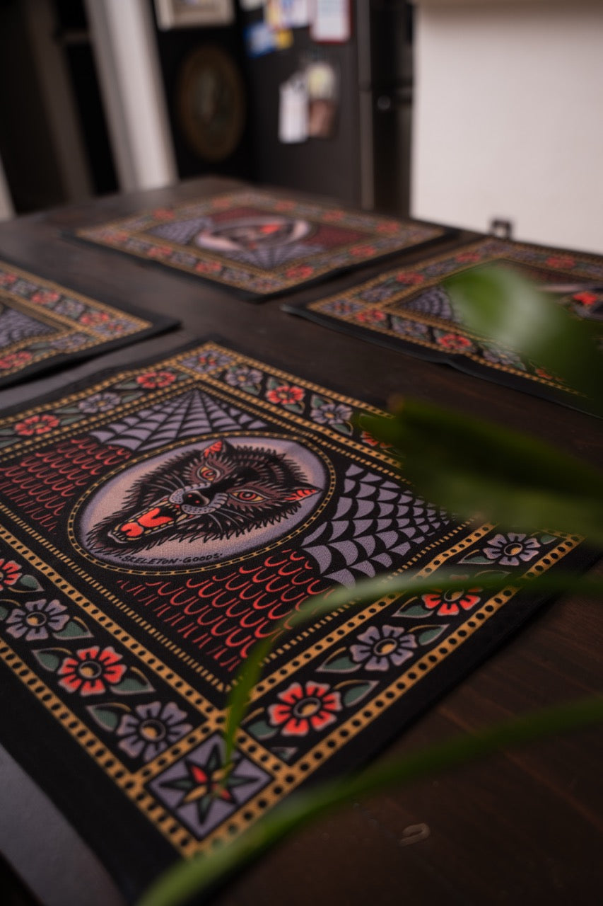 Animal Heads Placemat Set