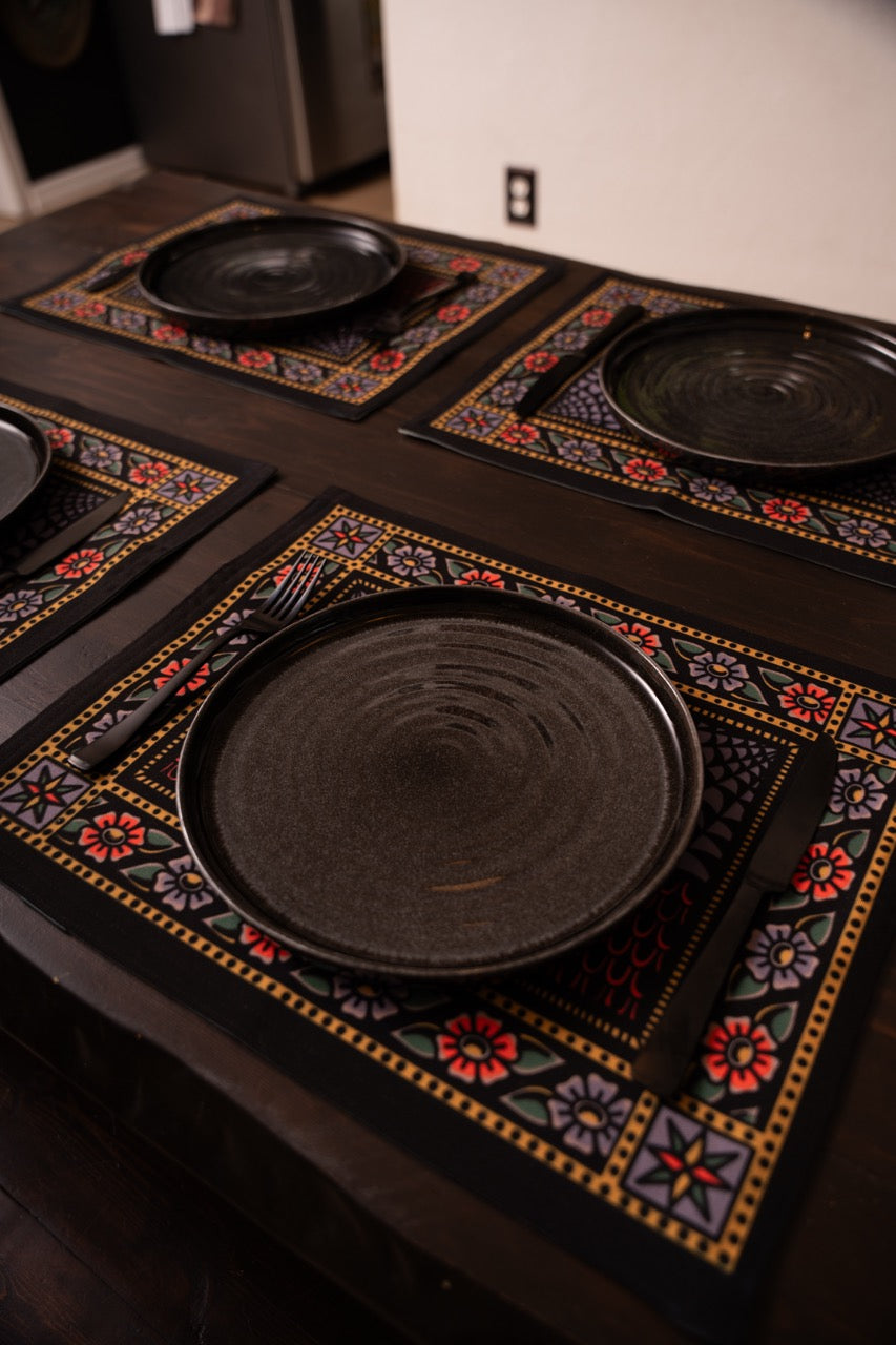 Animal Heads Placemat Set