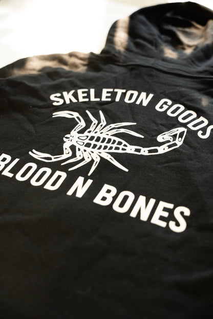 Scorpion Unisex fleece zip up hoodie