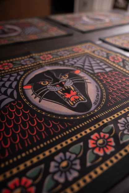 Animal Heads Placemat Set