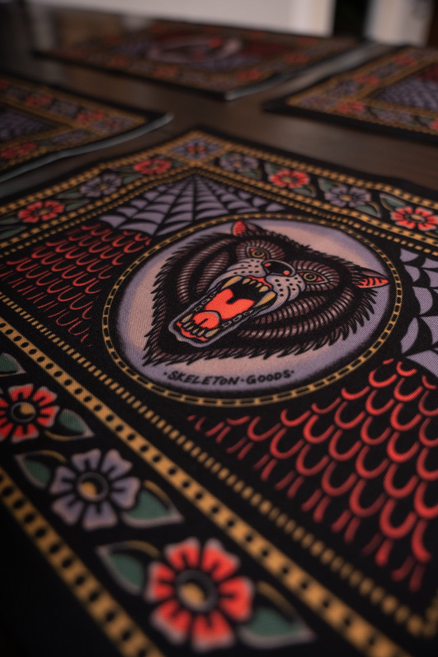 Animal Heads Placemat Set