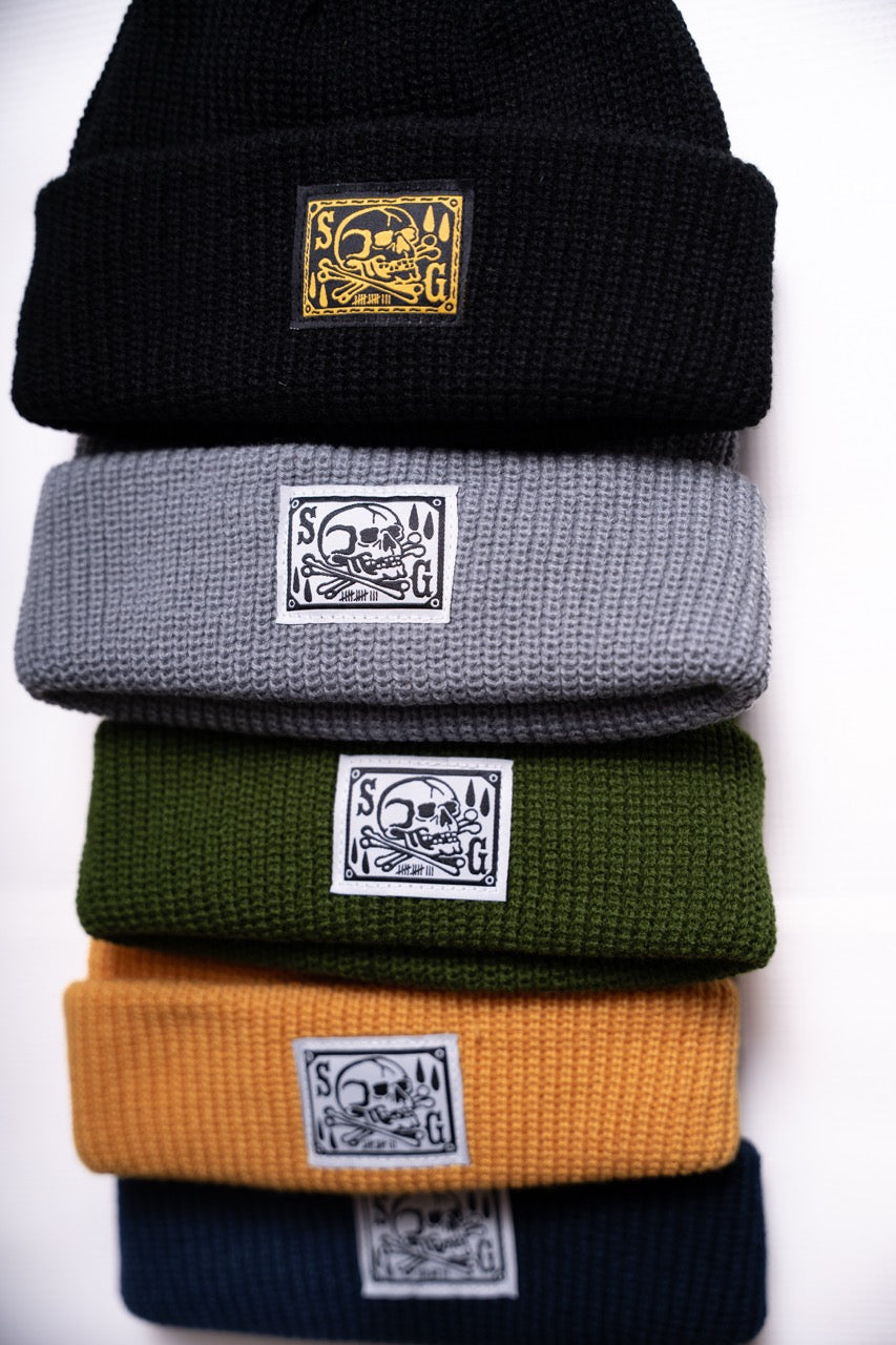 Skull Fisherman Beanie