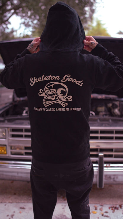 Traditions Unisex fleece zip up hoodie