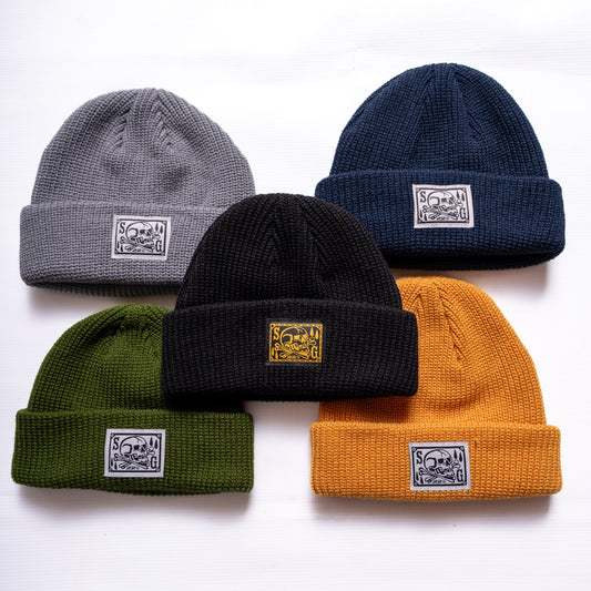Skull Fisherman Beanie