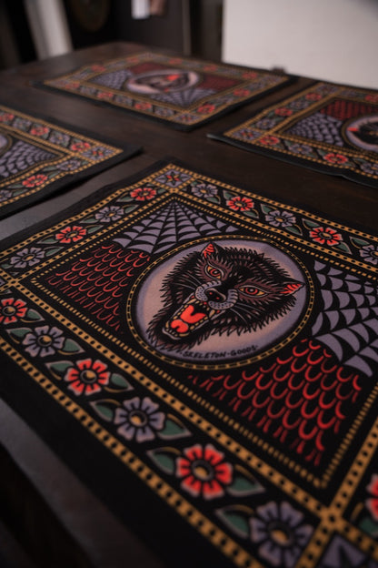 Animal Heads Placemat Set