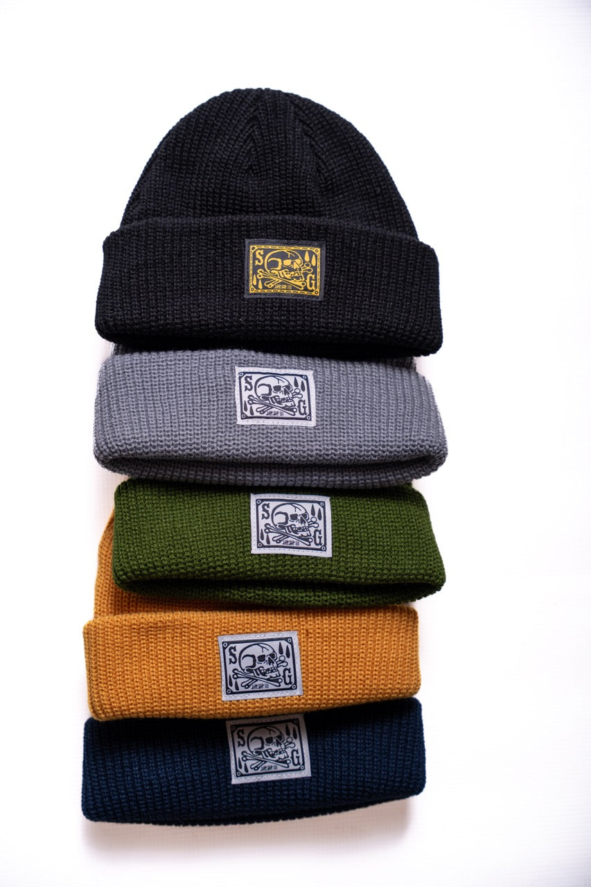 Skull Fisherman Beanie