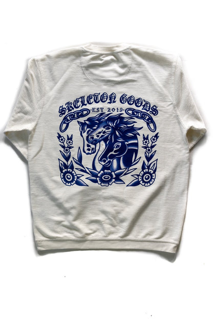 Pharaoh’s Horses Corded Sweatshirt