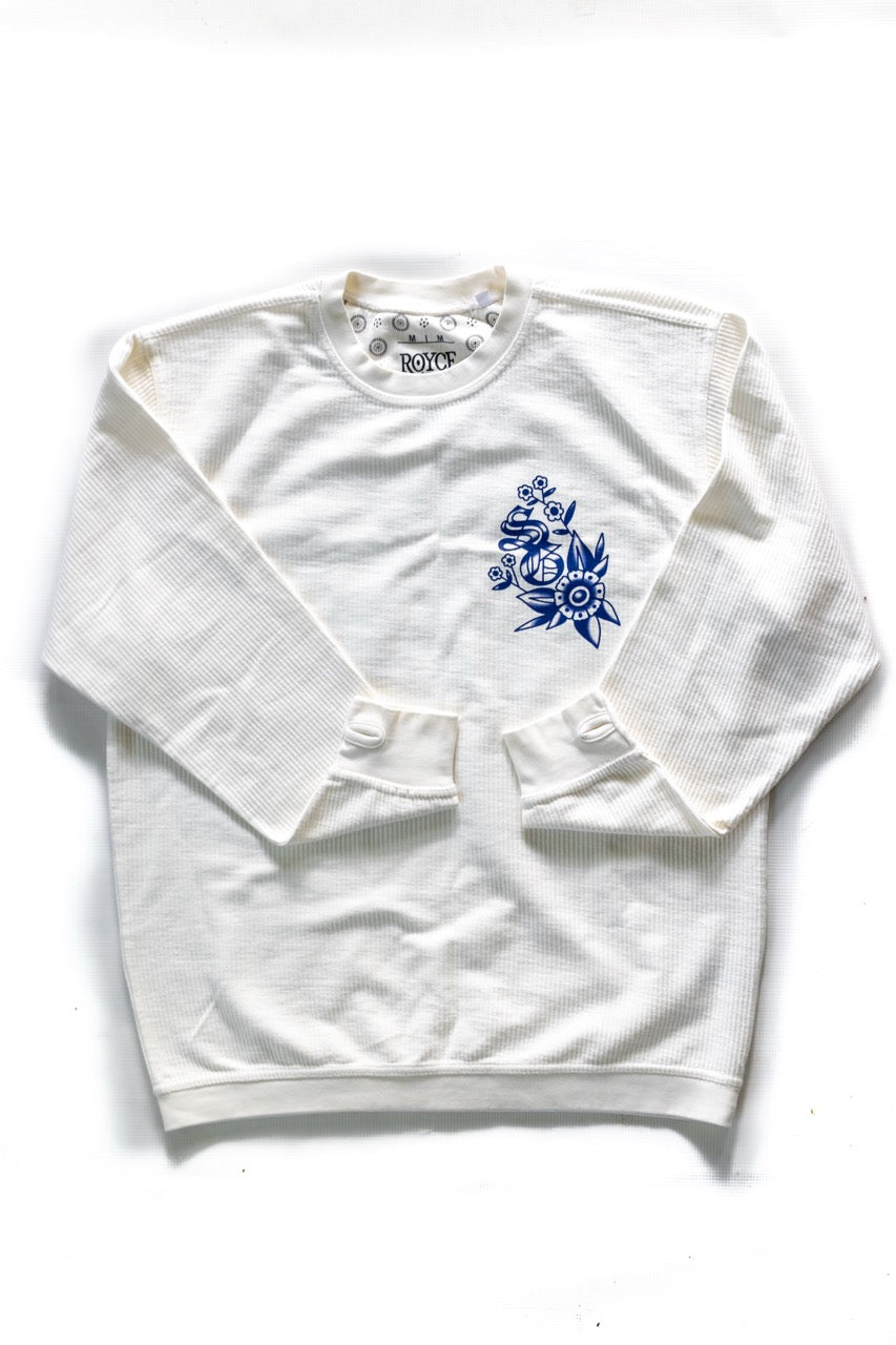 Pharaoh’s Horses Corded Sweatshirt