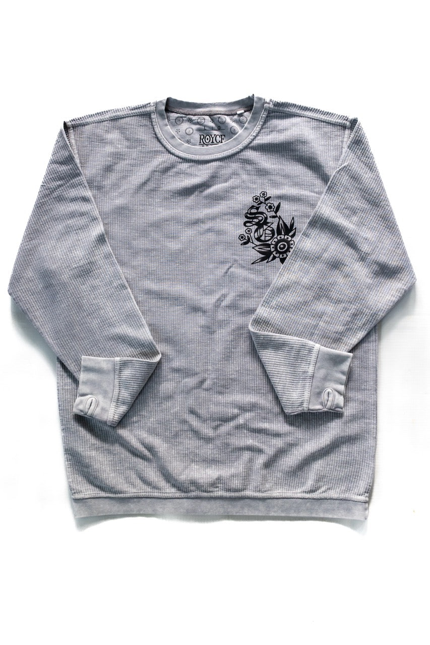 Pharaoh’s Horses Corded Sweatshirt