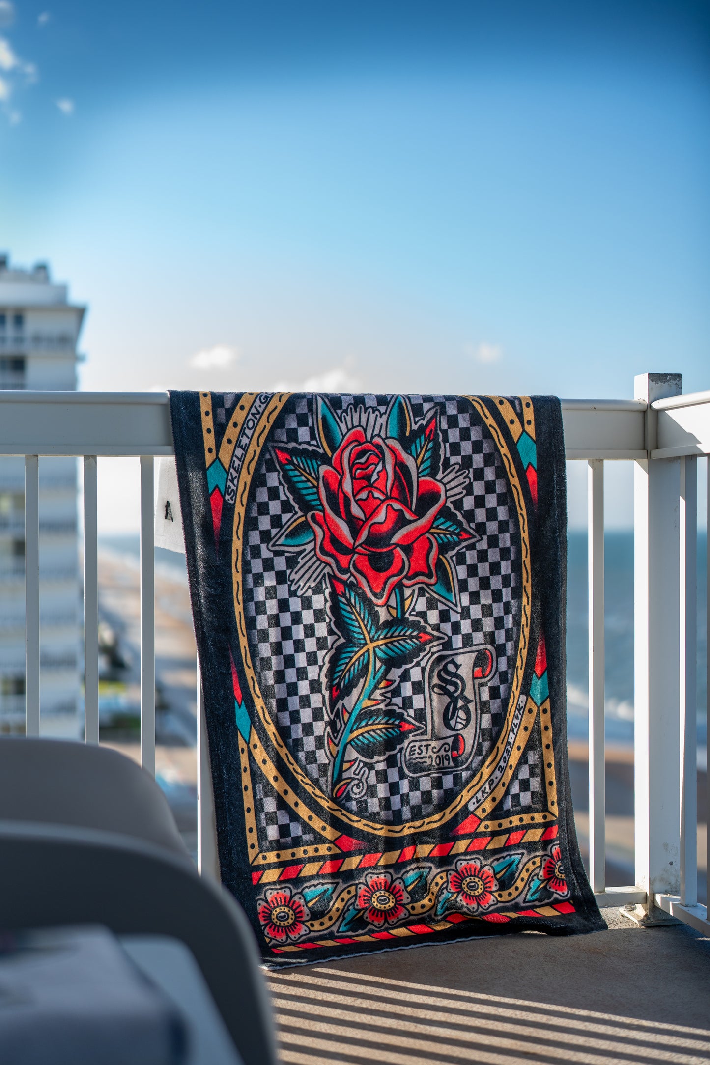 Rose Beach Towel