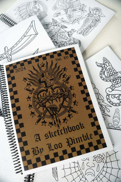 A sketchbook by Loo Pimble Volume IV