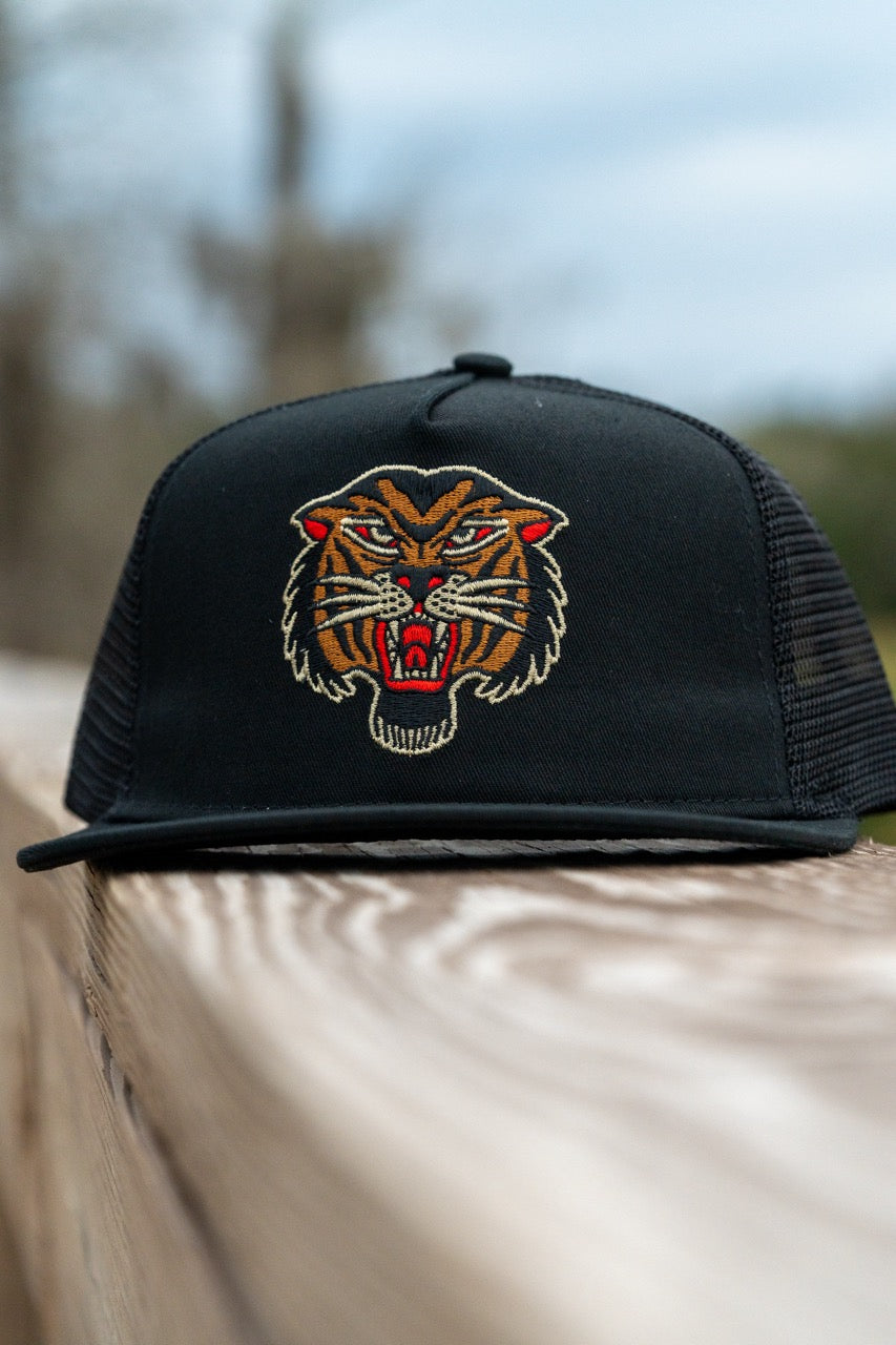 Cross-eyed Tiger Mesh Back Hat