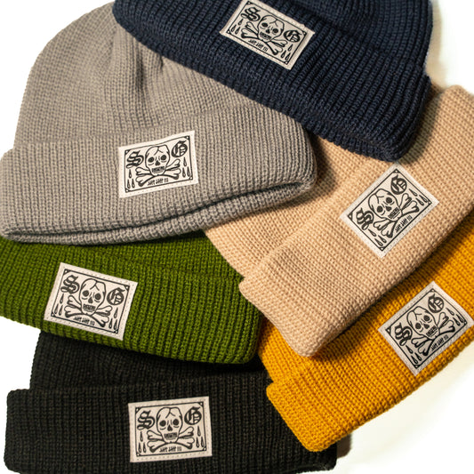 Skull n Bones Fisherman Beanie