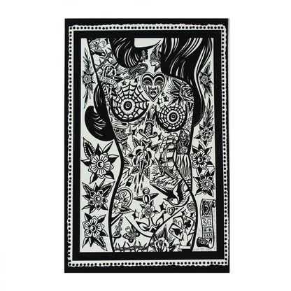 The Tattooed Lady Print