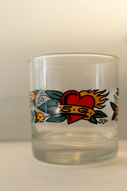 Blossom Rocks glass